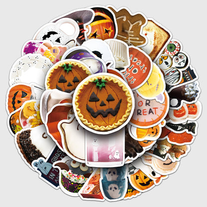 🎃 50Pcs Halloween Waterproof Stickers – Perfect for Phone Cases & Laptops Kawaii Stickers