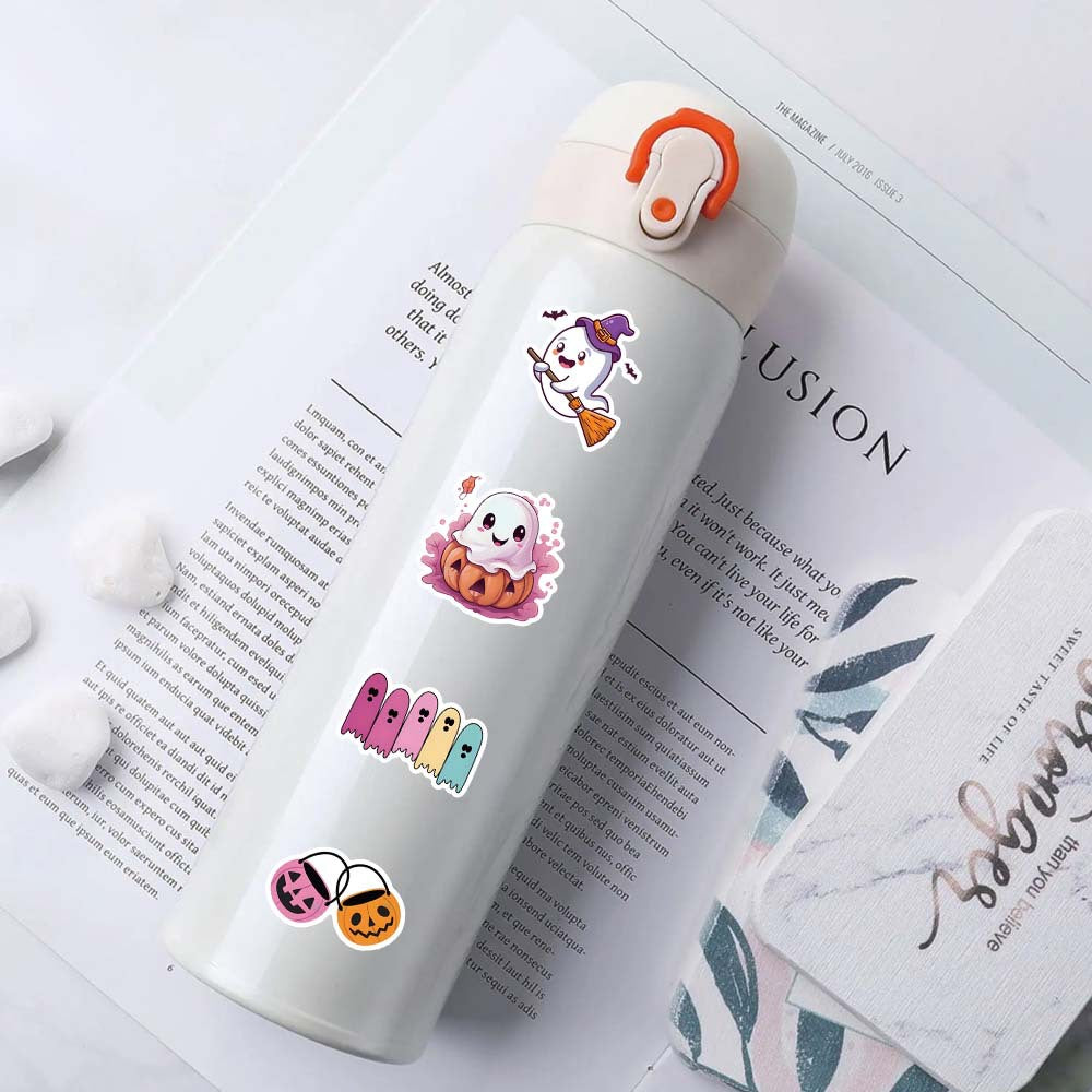 Halloween Stickers Pack 50pcs Ghost Horror Decals