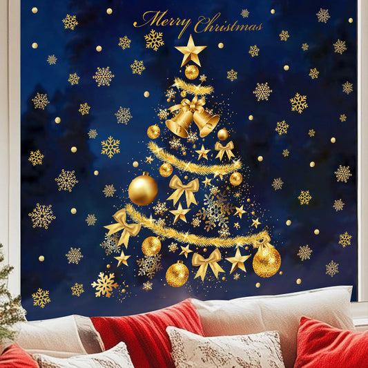 Christmas Tree Stickers for Window Decoration