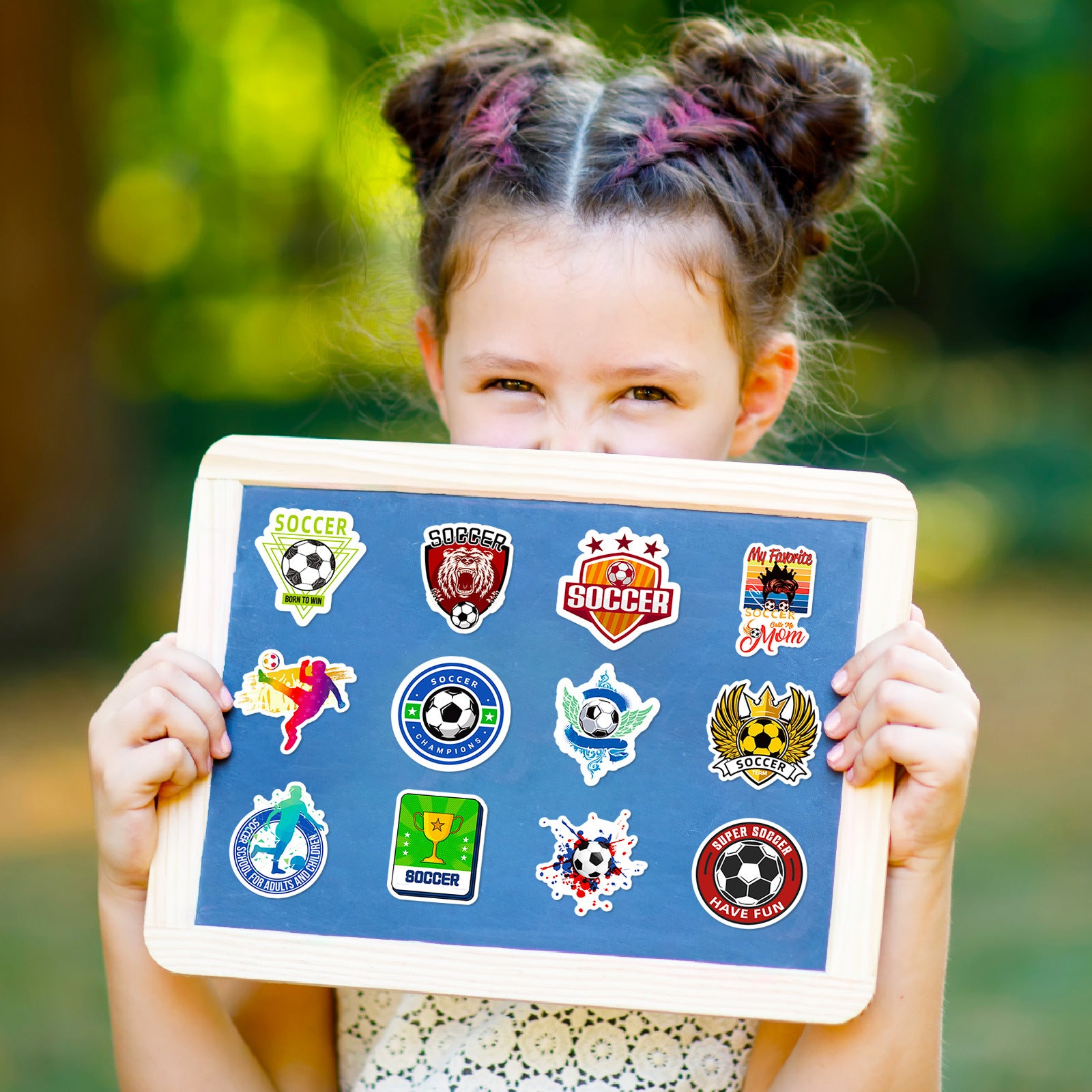 Football Stickers World Cup Series 50PCS – Premium Waterproof Decor🏆 Kawaii Stickers