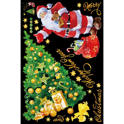 Christmas Tree Stickers for Holiday Window Decor