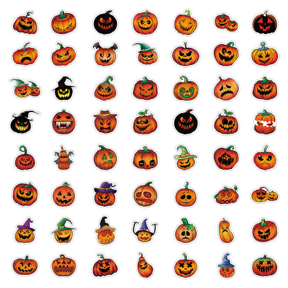 Halloween Stickers Pack 50pcs Ghost Horror Decals