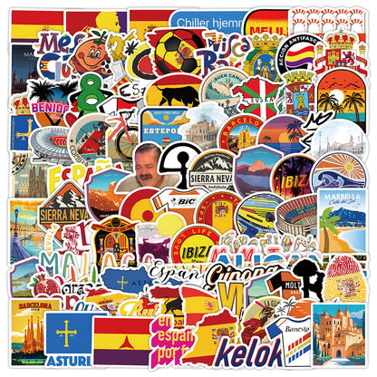 🌟 100PCS Football Doodle Stickers – Creative Soccer Stickers for Water Bottles, Laptops, Phones & Travel Gear ⚽🎨 Kawaii Stickers