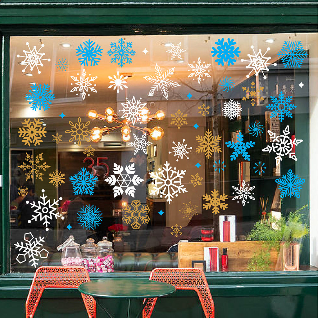 Christmas Window Stickers– Holiday Glass  Wall Décor 🎅✨