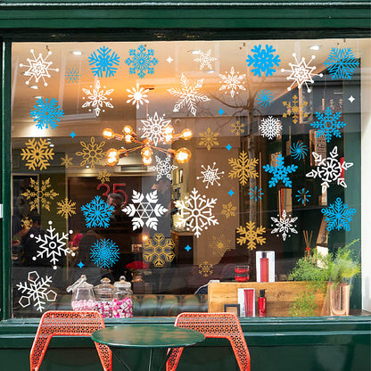 Christmas Window Stickers– Holiday Glass  Wall Décor 🎅✨