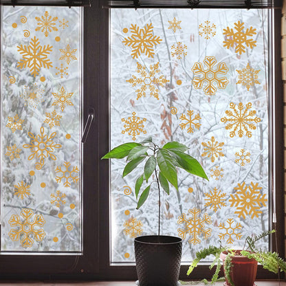 Christmas Window Stickers– Holiday Glass  Wall Décor 🎅✨🎅✨ Kawaii Stickers