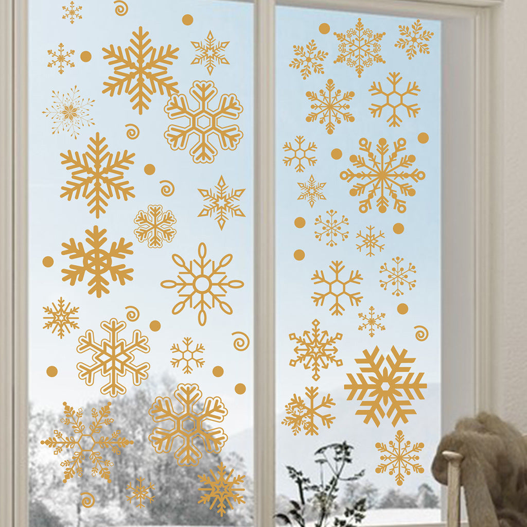 Christmas Window Stickers– Holiday Glass  Wall Décor 🎅✨🎅✨ Kawaii Stickers