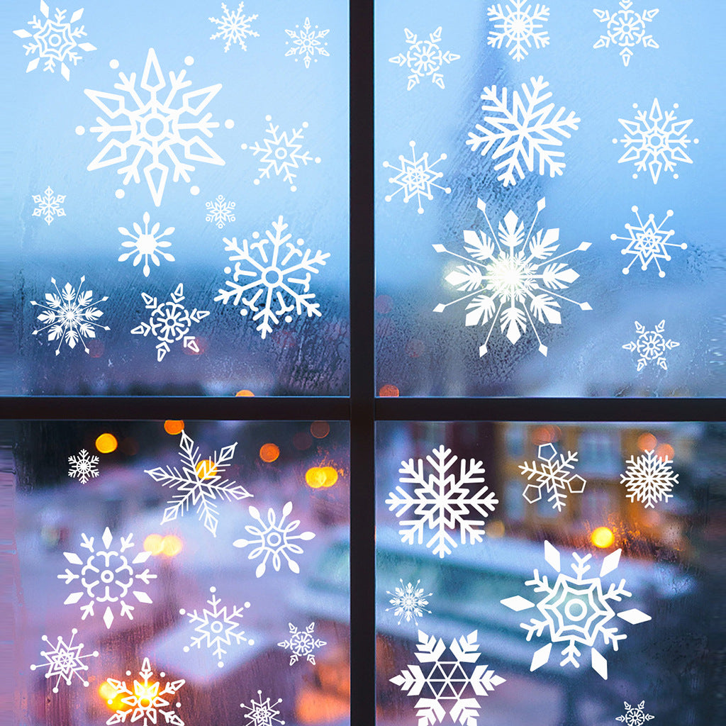 Christmas Window Stickers– Holiday Glass  Wall Décor 🎅✨🎅✨ Kawaii Stickers