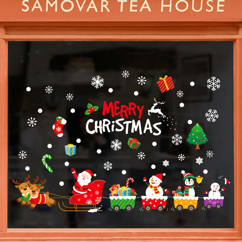 Snowflake Window Stickers ❄️ Party & Christmas Glass Decoration-35