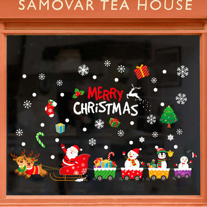 Snowflake Window Stickers ❄️ Party & Christmas Glass Decoration-35