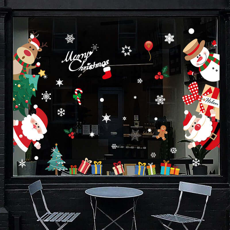 Snowflake Window Stickers ❄️ Party & Christmas Glass Decoration-37