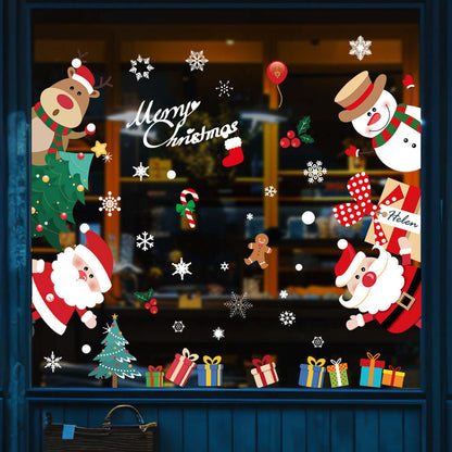 Snowflake Window Stickers ❄️ Party & Christmas Glass Decoration-42