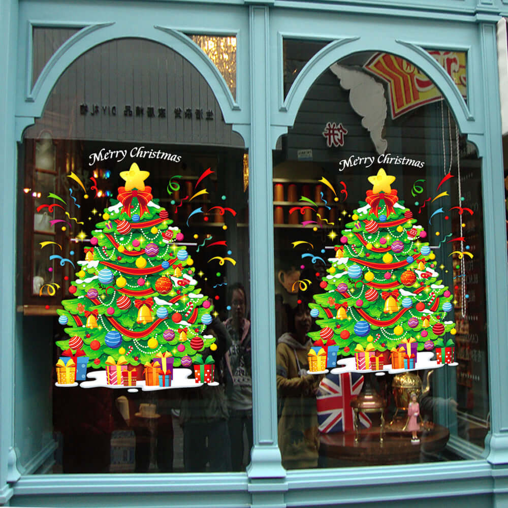 Snowflake Window Stickers ❄️ Party & Christmas Glass Decoration-48