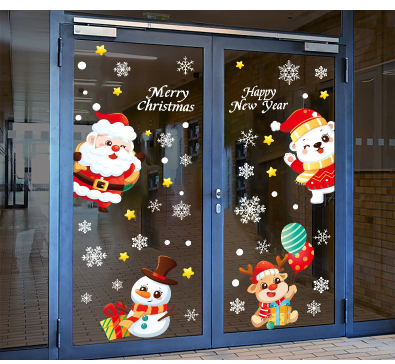 Snowflake Window Stickers ❄️ Party & Christmas Glass Decoration 🎄-50