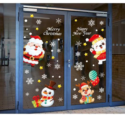 Snowflake Window Stickers ❄️ Party & Christmas Glass Decoration 🎄-50