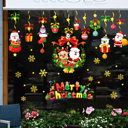 Snowflake Window Stickers ❄️ Party & Christmas Glass Decoration 🎄-57