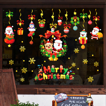 Snowflake Window Stickers ❄️ Party & Christmas Glass Decoration 🎄-58