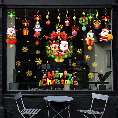 Snowflake Window Stickers ❄️ Party & Christmas Glass Decoration 🎄-61