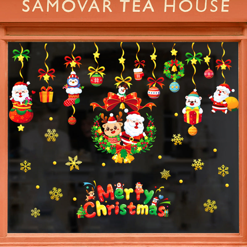 Snowflake Window Stickers ❄️ Party & Christmas Glass Decoration 🎄-62