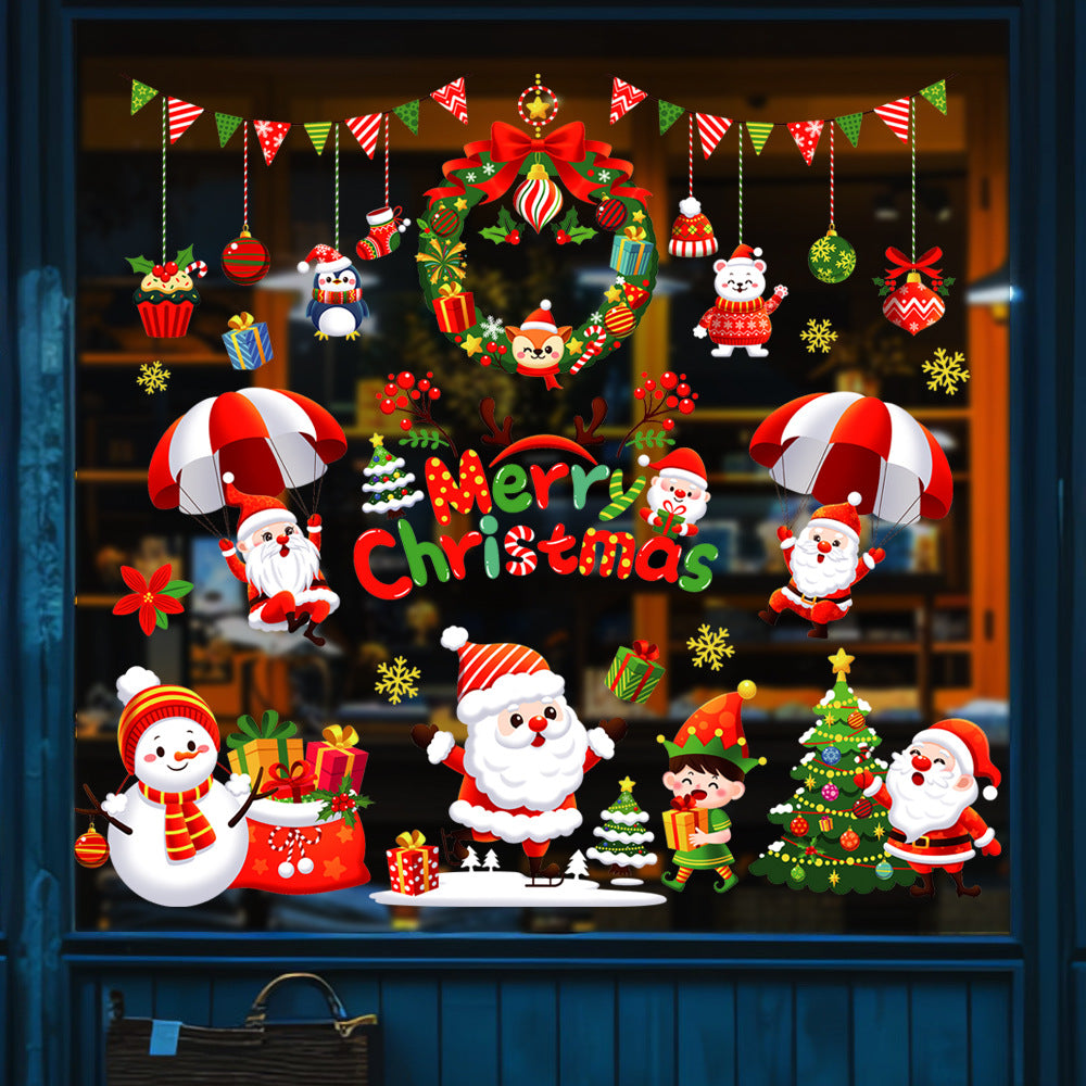 Snowflake Window Stickers ❄️ Party & Christmas Glass Decoration 🎄-68