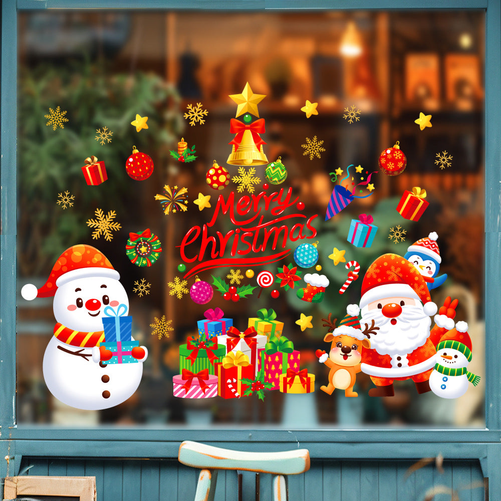 Snowflake Window Stickers ❄️ Party & Christmas Glass Decoration 🎄-71