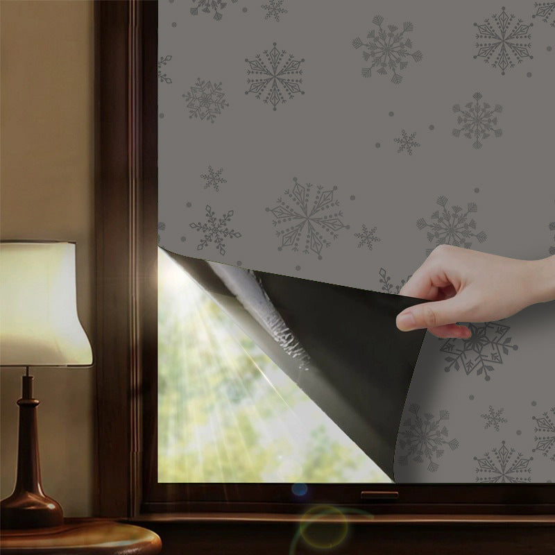 Snowflake Window Stickers | Large Christmas Snowflake Stickers for Windows Kawaii Stickers