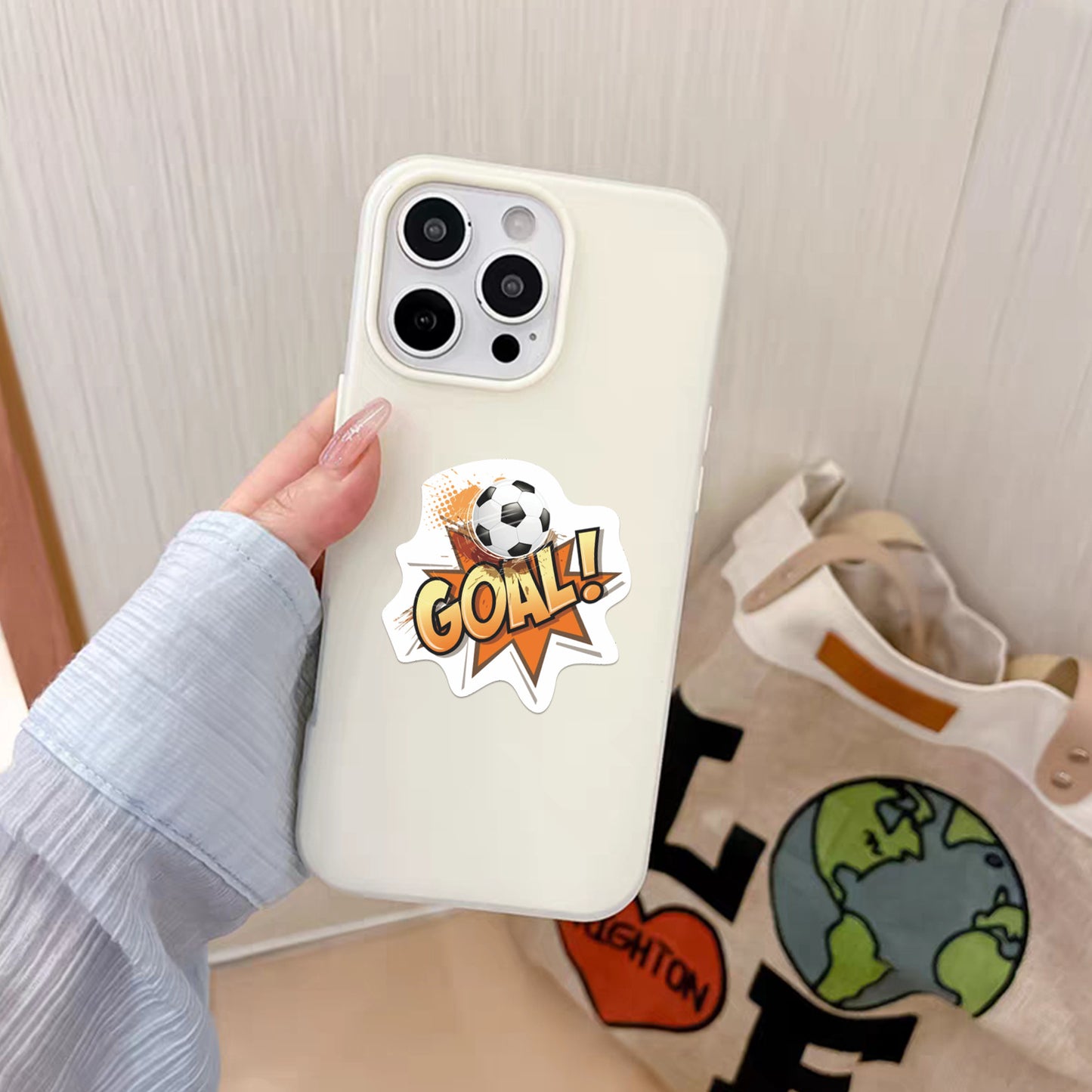 ⚽ 50pcs New Football Graffiti Stickers – Waterproof & Super Fun! 🎉 Kawaii Stickers