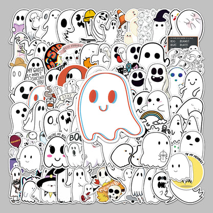 Halloween Stickers – Ghost Graffiti Any Surface (100pcs)