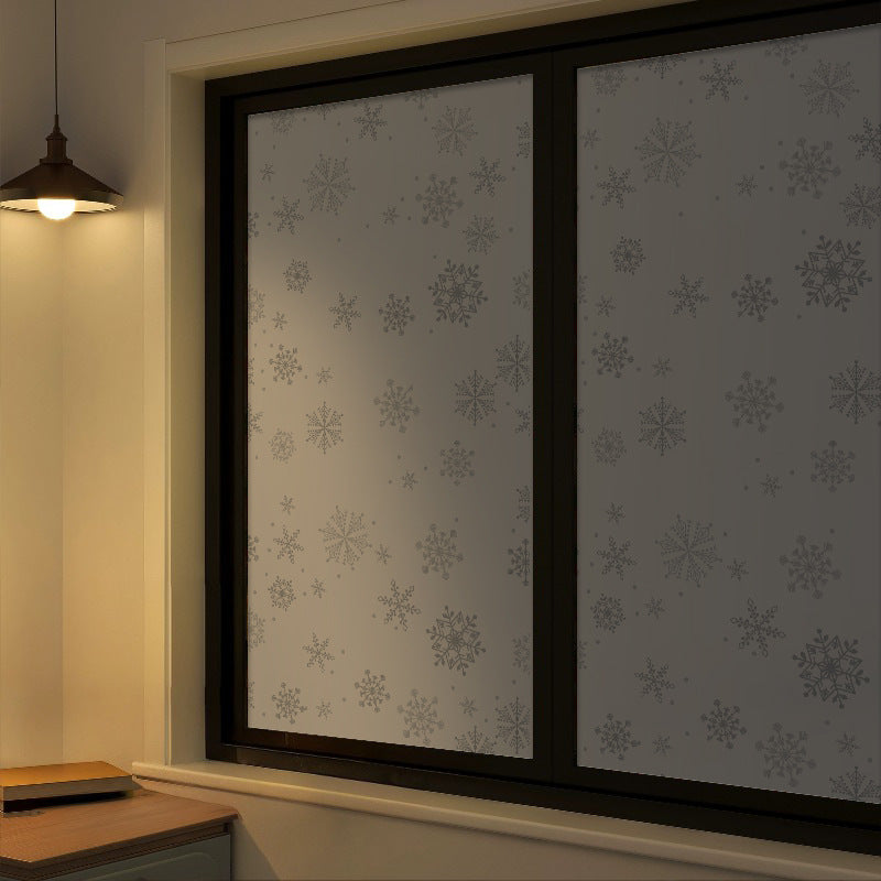 Snowflake Window Stickers | Large Christmas Snowflake Stickers for Windows Kawaii Stickers