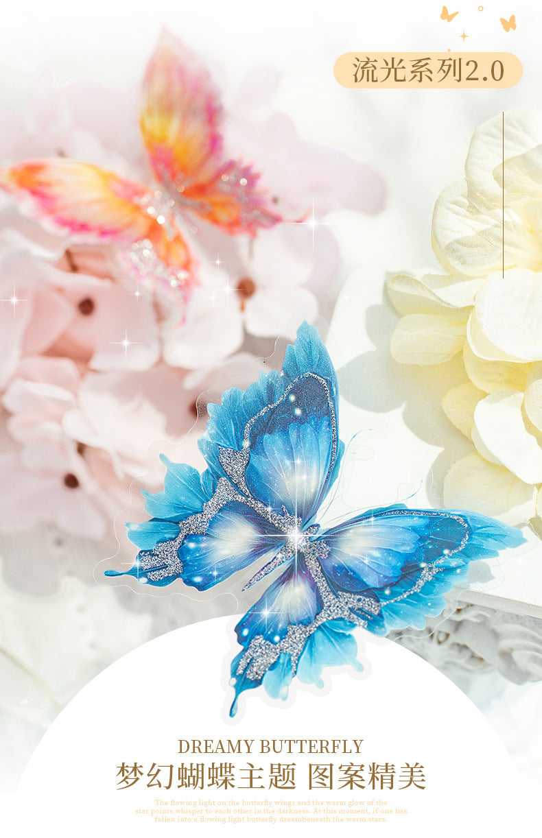 20pcs Butterfly stickers – Scrapbook & Craft Decoration – Kawaii Stickers Kawaii Stickers