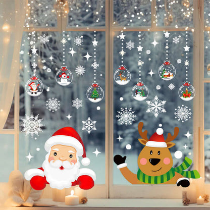 Snowflake Window Stickers ❄️ Party & Christmas Glass Decoration-3