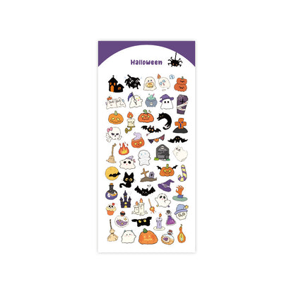 Halloween Stickers Pack 50pcs Ghost Horror Decals