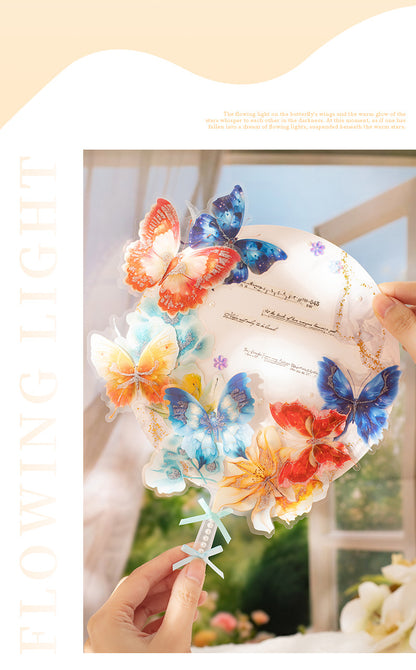 20pcs Butterfly stickers – Scrapbook & Craft Decoration – Kawaii Stickers Kawaii Stickers