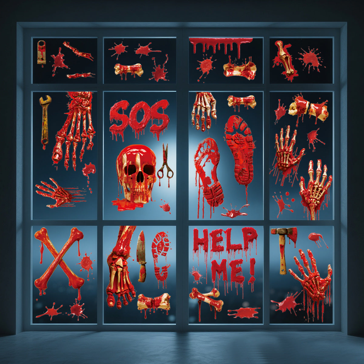 2026 New Halloween Window Stickers – Double-Sided Static-Cling Pumpkins, Skulls & Bats for Glass Doors & Party Decor 👻🕷️ http://detail.1688.com/offer/944965404272.html
