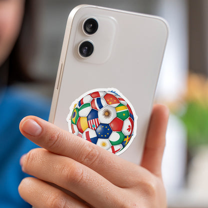 ⚽ 50PCS Football Stickers Pack – Cool Graffiti Laptop, Water Bottle & Phone Decals 2025 ✨ Kawaii Stickers