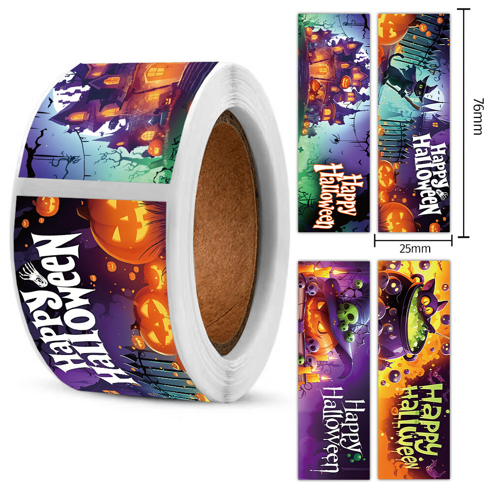 Halloween Stickers Pack 50pcs Ghost Horror Decals