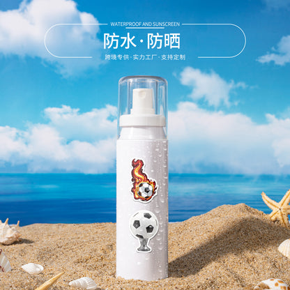 ⚽ 50pcs Creative Football Graffiti Stickers – Fun Sports Vibes Everywhere! 🎉 Kawaii Stickers