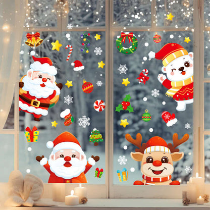 Snowflake Window Stickers ❄️ Party & Christmas Glass Decoration-4