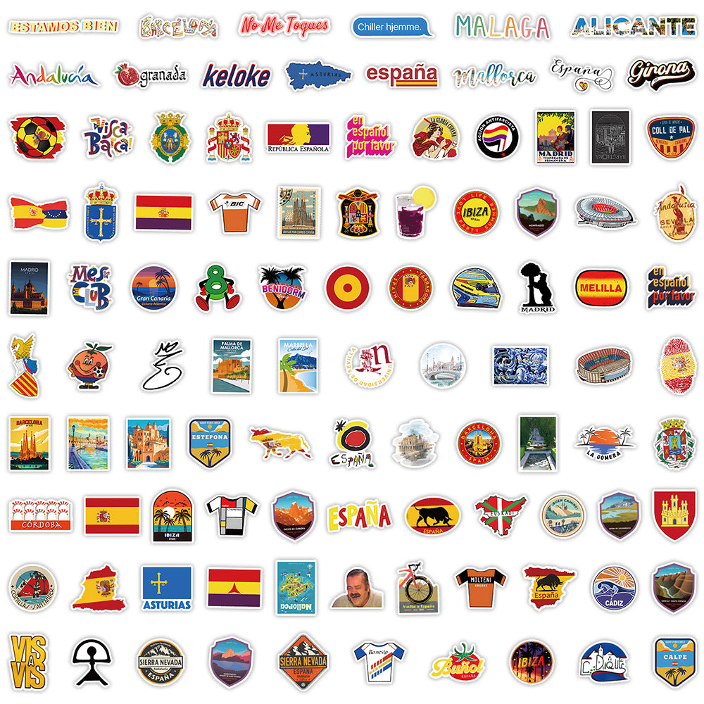 🌟 100PCS Football Doodle Stickers – Creative Soccer Stickers for Water Bottles, Laptops, Phones & Travel Gear ⚽🎨 football stickers-33 Kawaii Stickers