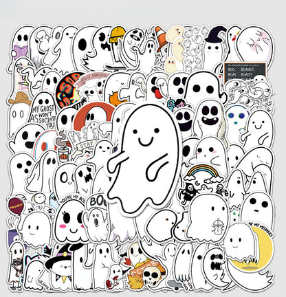 Halloween Stickers – Ghost Graffiti Any Surface (100pcs)