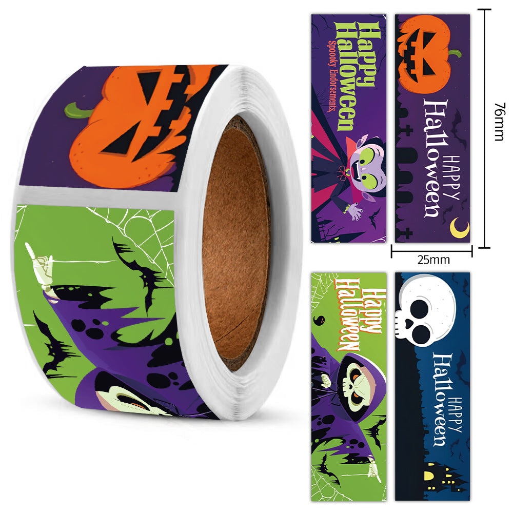 Halloween Stickers Pack 50pcs Ghost Horror Decals