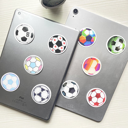 Football Stickers – 60PCS Cartoon Sports Designs – Waterproof PVC Matte – Laptop, Water Bottle & Luggage Decor – Kawaii Stickers Kawaii Stickers