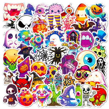 Halloween Stickers – 300PCS Spooky Reaper Pumpkin Sticker Pack