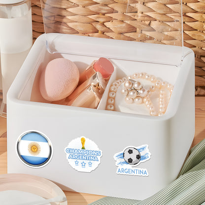 🌟 50PCS Football Stickers – Creative Doodle Soccer Stickers for Water Bottles, iPhones, Laptops & Sports Gear ⚽🎨 Kawaii Stickers