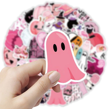 Halloween Stickers Pack 50pcs Ghost Horror Decals
