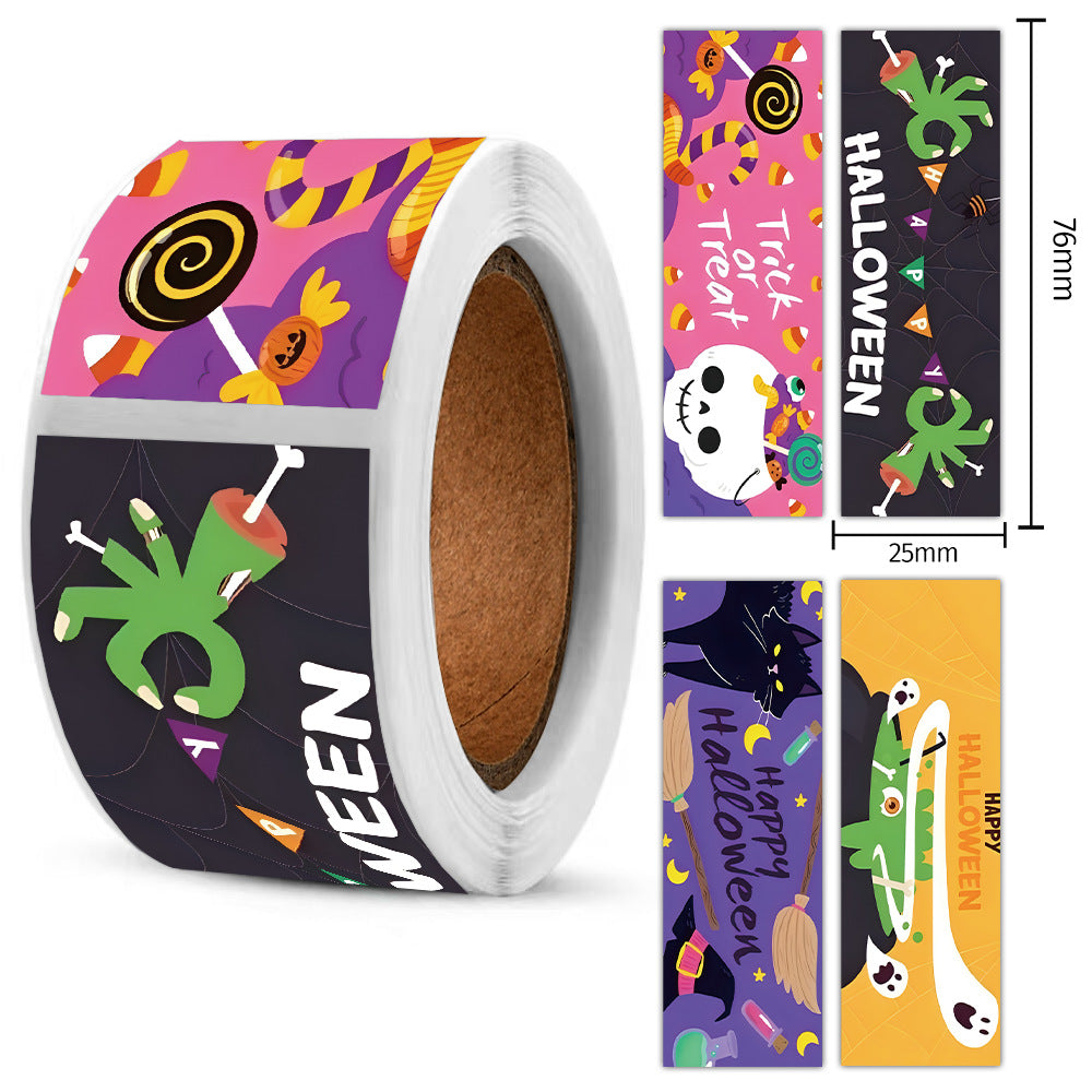 Halloween Stickers Pack 50pcs Ghost Horror Decals