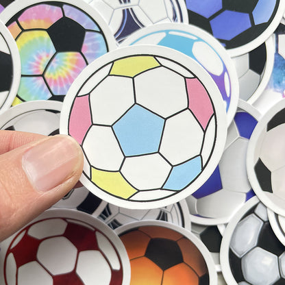 Football Stickers – 60PCS Cartoon Sports Designs – Waterproof PVC Matte – Laptop, Water Bottle & Luggage Decor – Kawaii Stickers Kawaii Stickers