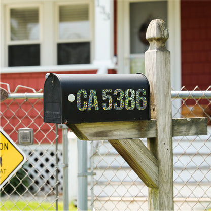 3inch Alphabet Number Stickers Car Mailbox Logo Waterproof Stickers Large Letter Stickers Kawaii Stickers