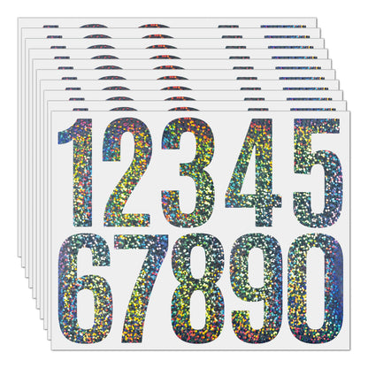 3inch Alphabet Number Stickers Car Mailbox Logo Waterproof Stickers Large Letter Stickers Kawaii Stickers